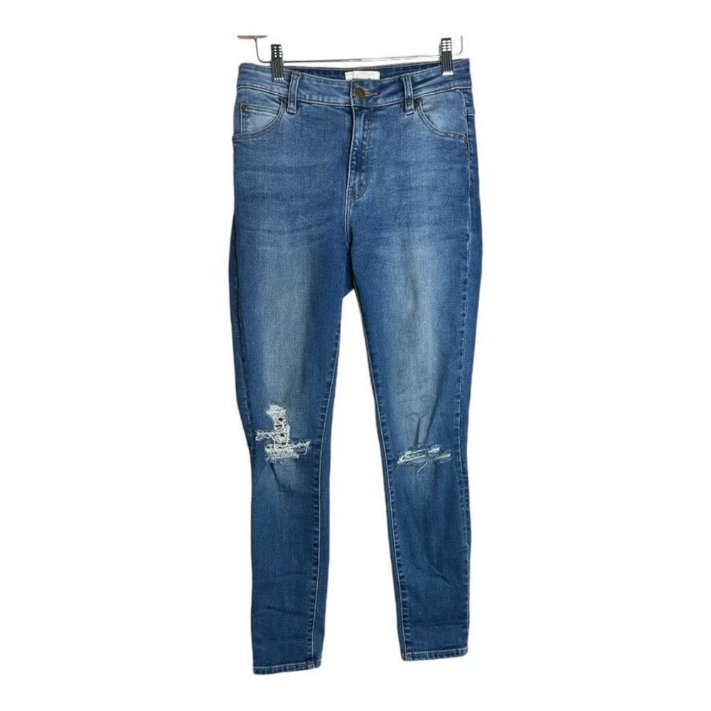 Rolla's Westcoast Staple Mid‎ Rise Super Skinny Blue Denim Jeans Size 27